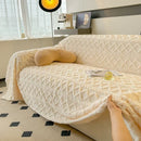 Ljojo™ Super Warm Coral Fleece Sofa Blanket for Winter - Soft & Thick Couch Cover