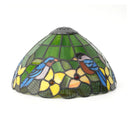 Ljojo 10 Inch Handmade Stained Glass Lampshade Replace for Table Pendant lamp