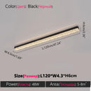 Ljojo Long Strip LED Ceiling Light for Balcony, Bedroom, Kitchen Décor