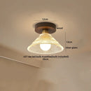 Ljojo LED Ceiling Lights: Modern Nordic Style Aluminum Glass Lamp for Indoor Living Room