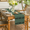 Black Cat Silhouette Table Runner by Ljojo: Halloween Party Decor & Dresser Table Accent