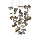 Ljojo Luxury LED Chandelier Modern Living Room Pendant Light - Customizable Art Styles