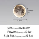 Modern LED Moon Wall Lamp for Bedroom Decor - Ljojo