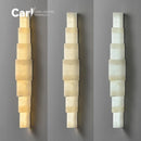 Natural Marble Wall Lamp - Luxury French Designer Bedside Light by Ljojo
