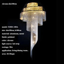 Modern Spiral Led Chandeliers Lighting Living Dining Room Pendant Lights Luminaria by Ljojo