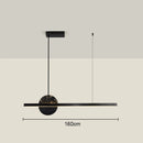 Ljojo Marble Chandelier: Italian Designer Dining Table Hanging Lamp for Modern Minimalist Bar Lighting