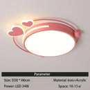 LED Nordic Ceiling Light Kids Bedroom Lamp Modern Luminaria by Ljojo - SANDYHA 2023 Chandelier