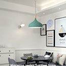 Modern Macaroon Chandelier: Aluminum Hanging Light for Home Office Decor by Ljojo