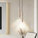LED Hanging Lamp Yellow Travertine for Kitchen Island Dining Room Chandelier Ljojo