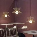 Ljojo Luxury Metal Pendant Ceiling Lamp Adjustable LED Suspension Hanging lamp