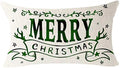 Christmas Wishes Animal Family Linen Pillowcase by Ljojo