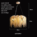 Ljojo Modern Luxury Tassel LED Pendant Lights Chandelier - Elegant Home Decor Luminaire
