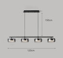 Ljojo LED Chandeliers for Modern Home Decor and Living Room Pendant Light Lamps