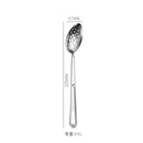 Ljojo Long Handle Soup Spoon Ladle Colander Tableware Kitchen Utensils