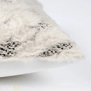 Ljojo Light Luxury Wool Blend Splicing Waist Pillow