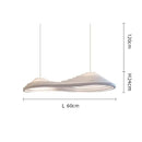 Wabi-sabi Resin Hanging Chandelier Lamp Modern Irregular Pendant Light by Ljojo