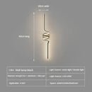 Ljojo LED Wall Light: Modern Bedroom Bedside Hotel Stairs Living Room Decor