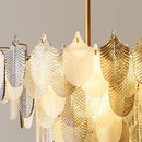 Modern Luxury Glass Living Room Pendant Lights | French Retro Chandelier by Ljojo