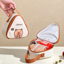 Ljojo Mini Thermal Lunch Bag: Cute, Portable, Insulated, Waterproof, and Oil Proof