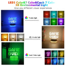 LED Desk Lamp - 3D Game Ending Night Light for Bedroom and Living Room by Ljojo