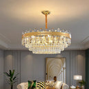 Ljojo Luxury Crystal Chandelier Pendant Light for Living Room and Bedroom