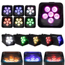 Ljojo™ 6x18W LED RGBAW+UV Par Light Battery Handle for Events