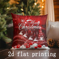 Let It Snow Pillow Covers by Ljojo for Sofa, Bedroom, Car - Rectangular Cushion