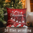 Let It Snow Pillow Covers by Ljojo for Sofa, Bedroom, Car - Rectangular Cushion