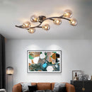 Ljojo Magic Bean Glass Bubble Ball Ceiling Light for Bedroom Kitchen Living Room
