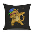 Funny Cats Print Pillow Case for Home Decor by Ljojo: 45x45cm Linen Cover