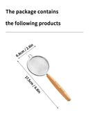 Ljojo Stainless Steel Filter Spoon Fine Mesh Strainer Colander Sieve Kitchen Tools