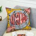Ljojo 40x40 Jane Koluga Art Pillow Cover for Home Decor and Car Sofa Fall Theme