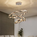 Ljojo Modern Minimalist LED Crystal Chandelier for Living Room 2025 - New Light Luxury Design
