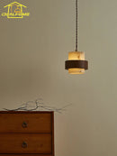 French Medieval Marble LED Bedside Lamp for Bedroom Study by Ljojo
