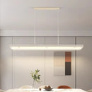 Luxurious Restaurant Pendant Light Modern Dining Room Bar Counter Straight Strip Lamp by Ljojo