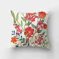 Deer Animal & Natural Leaves Cushion Cover by Ljojo - Home Decoration