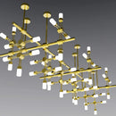 Italian LED Linear Pendant Chandelier Ljojo: Modern Home Dinning Lighting Fixture Study Bedroom Decor