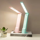 Ljojo LED Desk Lamp: 3 Colors Dimmable, Touch Control, USB Rechargeable