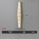 Natural Marble Wall Lamp - Luxury French Designer Bedside Light by Ljojo