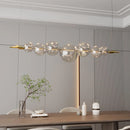 Nordic Minimalist Glass Chandelier | LED Pendant Light for Dinning Living Room by Ljojo