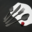 Ljojo 24-Piece Stainless Steel Rainbow Cutlery Set and Tableware