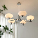 Ljojo Mid Century Bauhaus Cream Glass Chandeliers for Living Room Bedroom Bar
