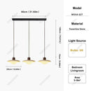 Natural Travertine Pendant Light | Japandi Stone Hanging Lamp | LED Ceiling Fixture by Ljojo
