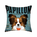Funny Cartoon Cat & Dog Pillow Covers by Ljojo: Luxury Sofa Bed Decor Pillowcase