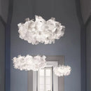 Ljojo Modern Acrylic Flower Chandelier for Bedroom and Dining Room