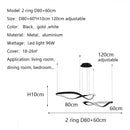 LED Circular Minimalist Pendant Light Luxury by Ljojo | Designer Nordic Dining Room Lamp