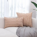 Cotton Linen Cushion Cover Set by Ljojo: Soft, Decorative Pillowcase for Living Room Sofa