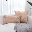 Cotton Linen Cushion Cover Set by Ljojo: Soft, Decorative Pillowcase for Living Room Sofa