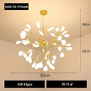 Ljojo LED Firefly Pendant Light: Modern Romantic Hanging Light Fixture