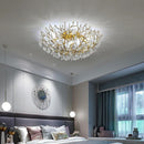 LED Modern Crystal Ceiling Lamp Tree Branch Chandelier for Living Room by Ljojo
